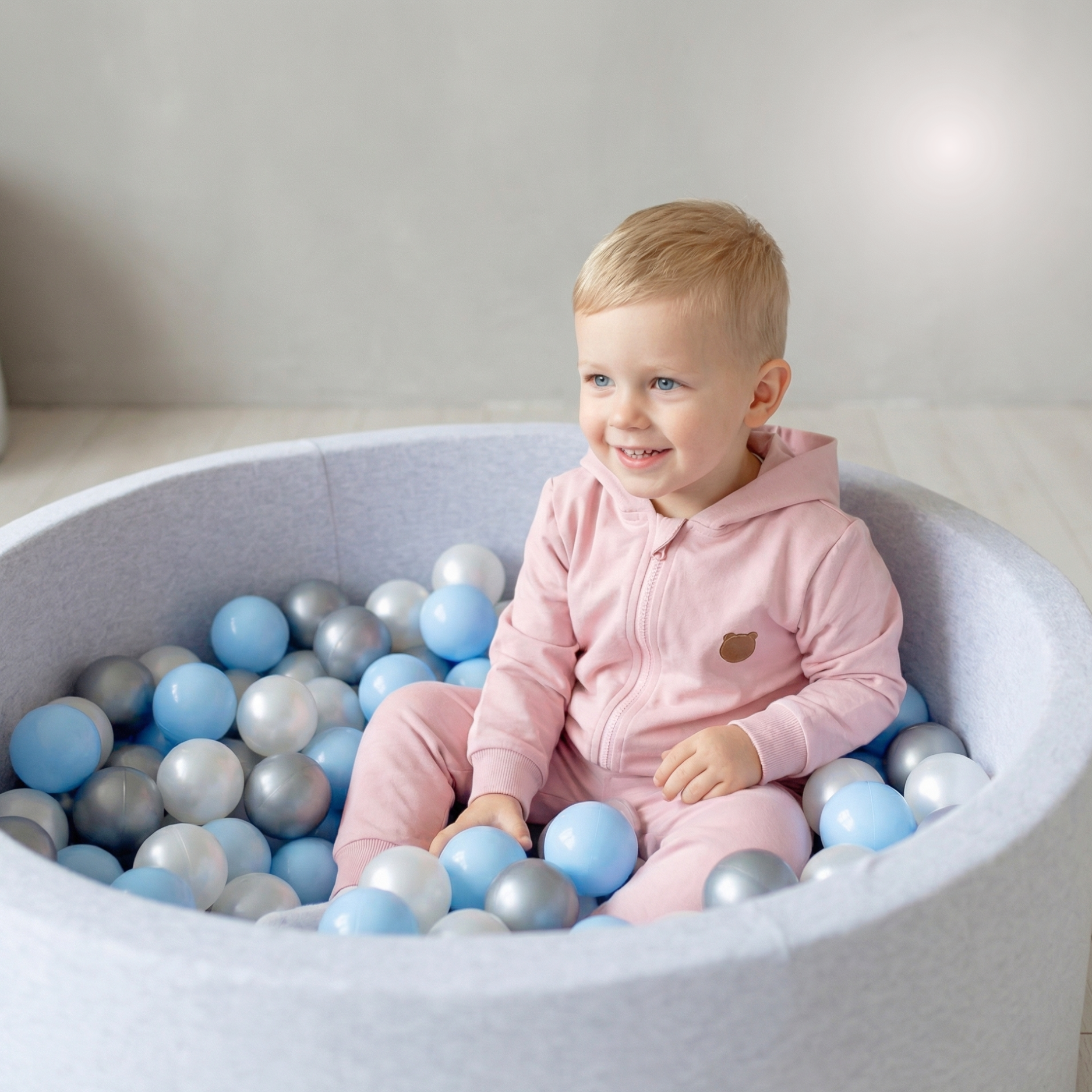 LIONHERZ Cotty Pool Piscina Palline 90 cm 200 Palline