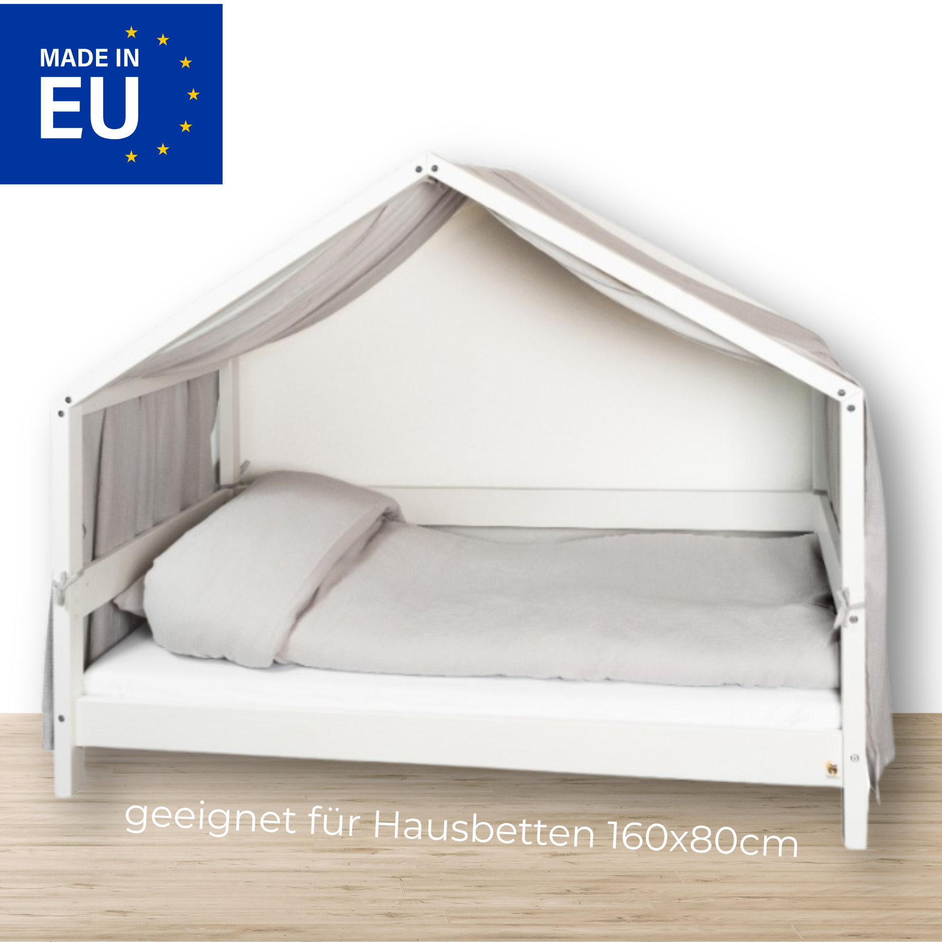 Lionherz YappyMuslin Tende Lettino Casa mussola bianco