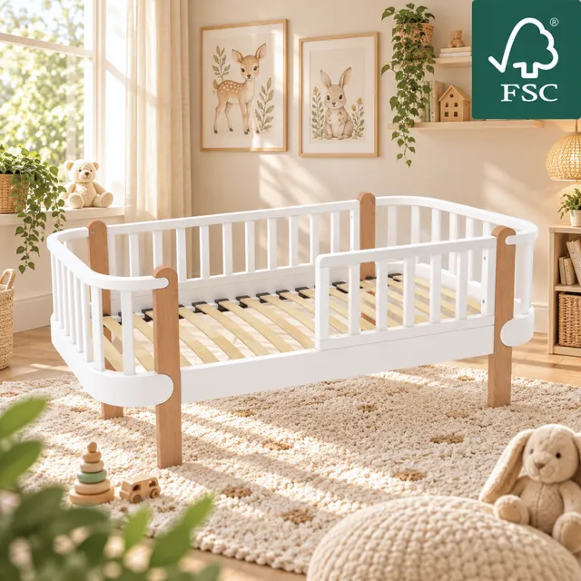 LIONHERZ YappyÉtude JUNIOR letto 160x80 marrone bianco