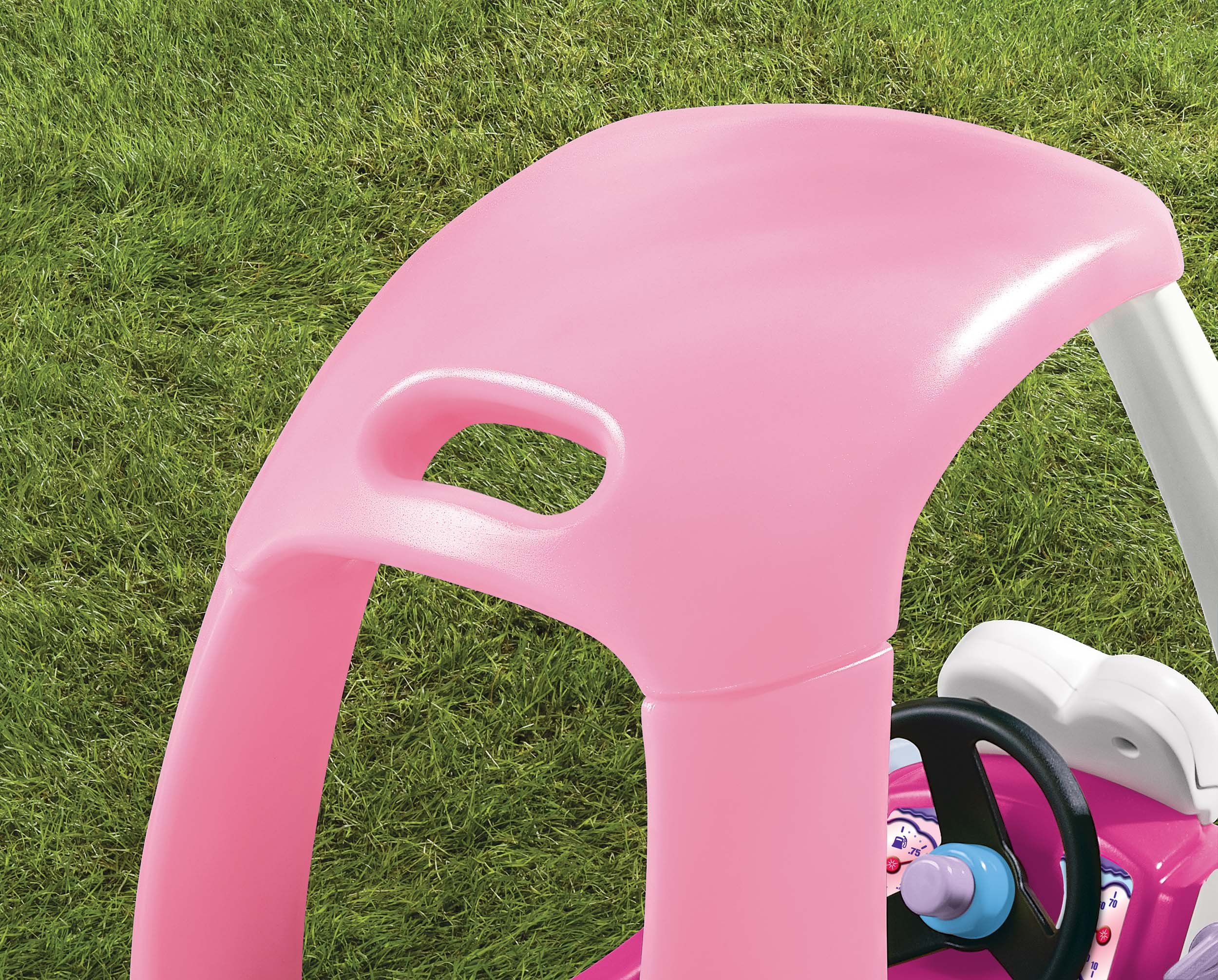Little Tikes Princess Cozy Coupe Macchinina Rosa con Maniglia
