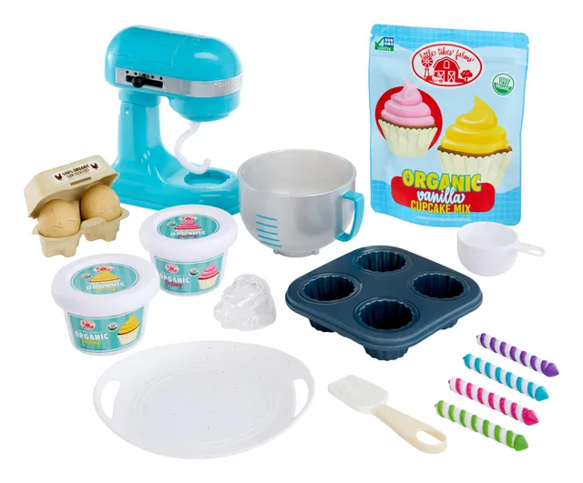 Little Tikes Creative Chefs Baker's Kit rosa set pasticcere 18 pezzi