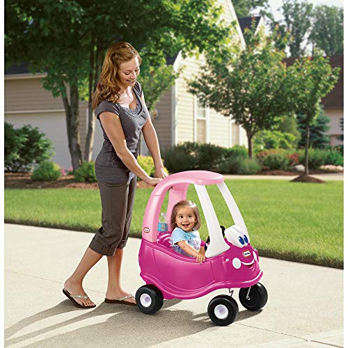 Little Tikes Princess Cozy Coupe Macchinina Rosa con Maniglia