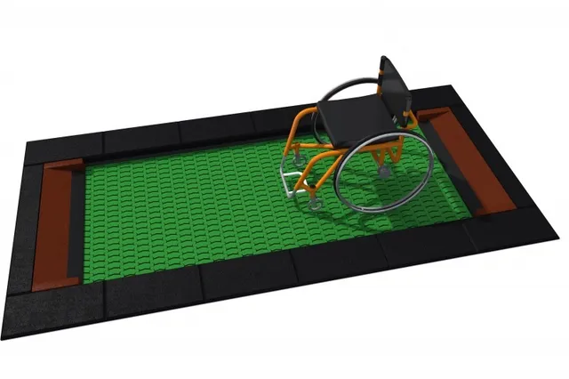Pozza 1865 Trampolino Inclusive Piccolo 150x225 rettangolare