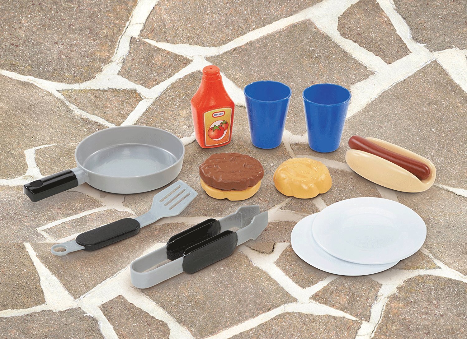 Little Tikes Cook 'n Play barbecue giocattolo doppio livello esterno