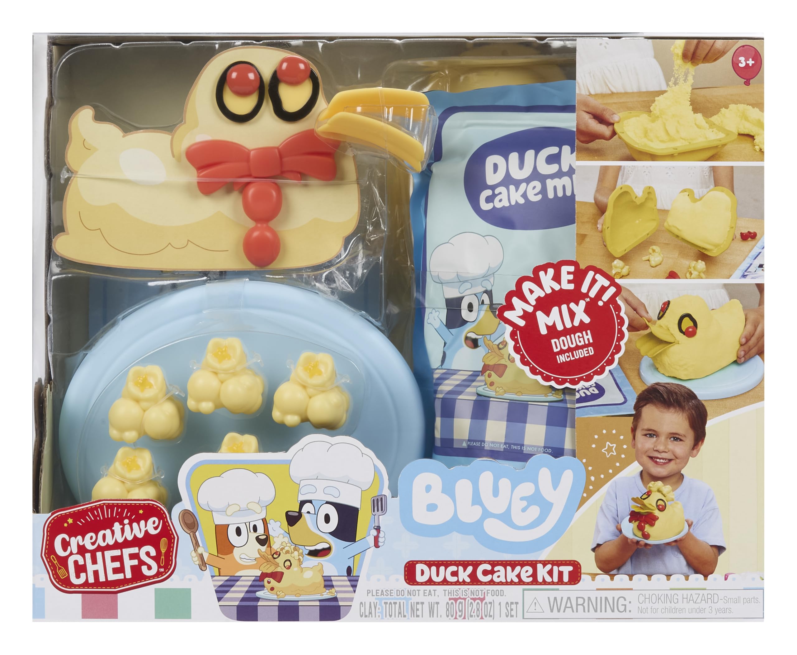 Little Tikes Creative Chefs Bluey Duck Cake Kit Cucina 15 Pezzi