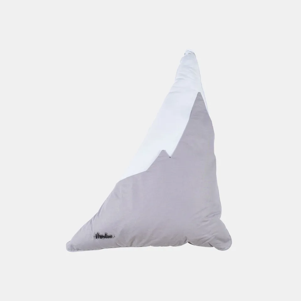 Mondino Cuscino Montagna cotone turchese con tasca