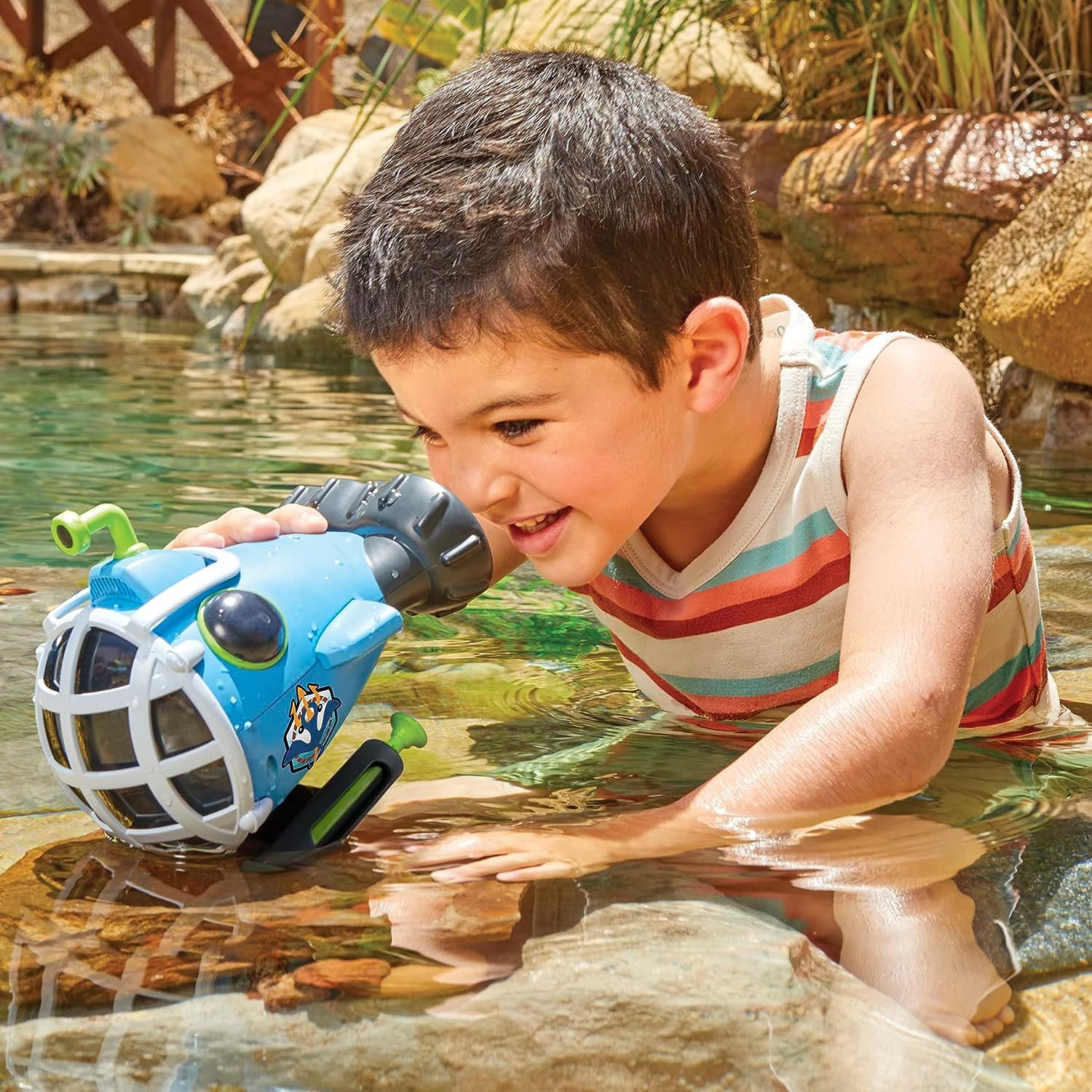 Little Tikes Big Adventures sottomarino gioco acqua con spruzzo 3 m