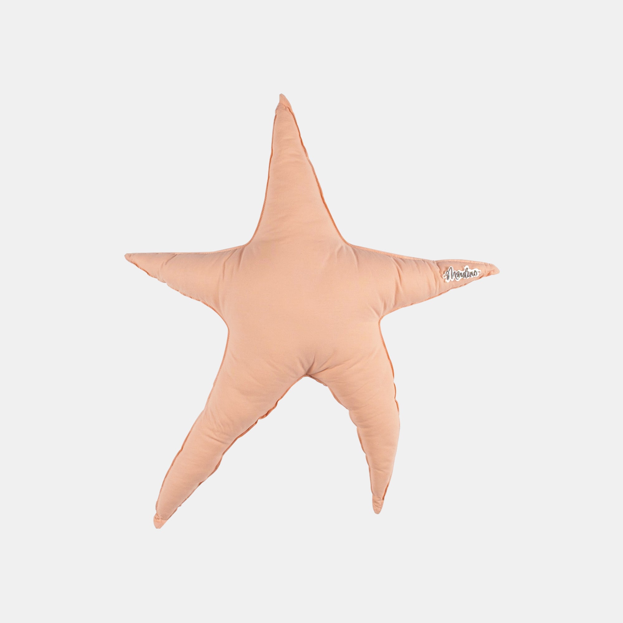 Mondino Cuscino Stella cotone rosa cipria cameretta