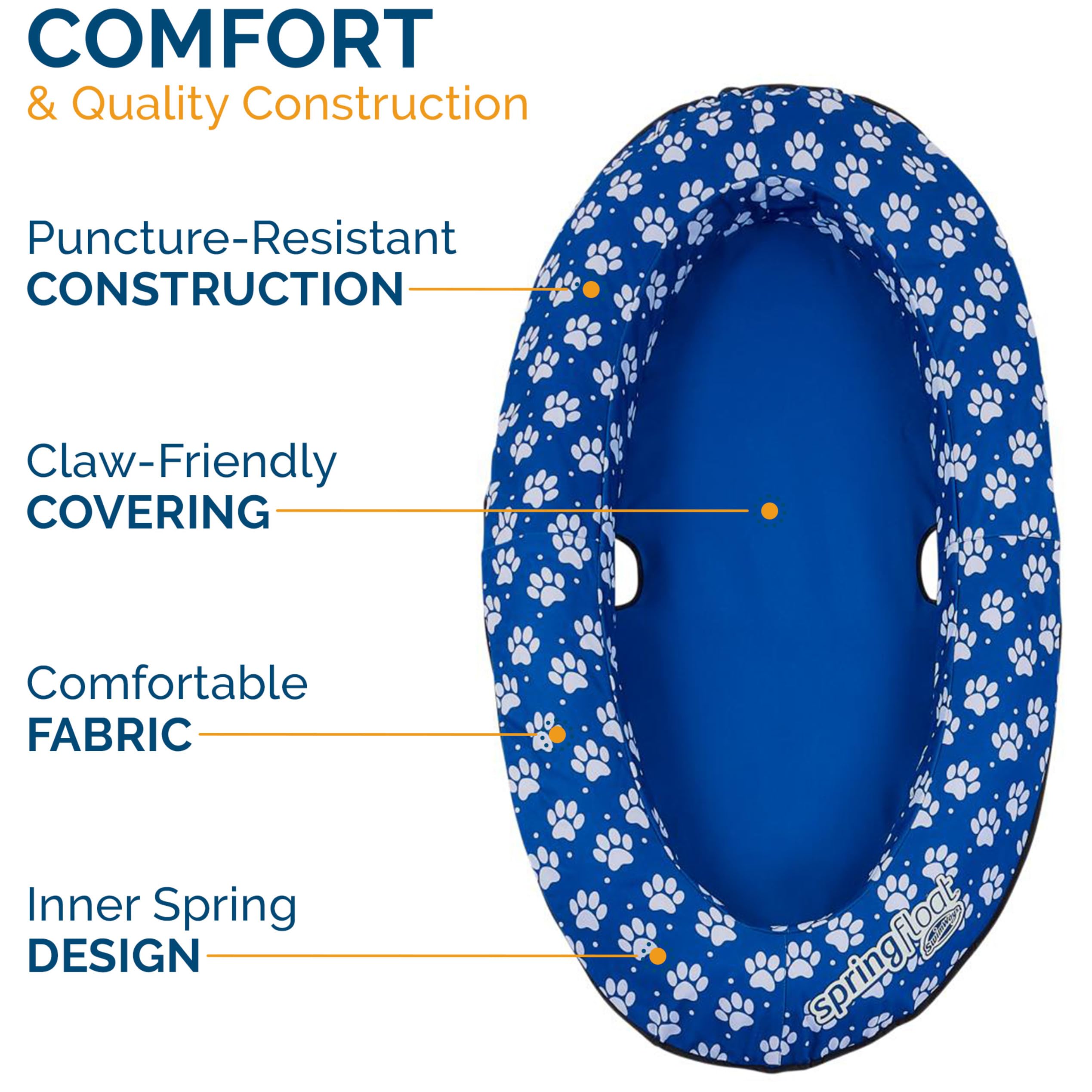 Swimways Paddle Paws galleggiante cane Large 0-29 kg