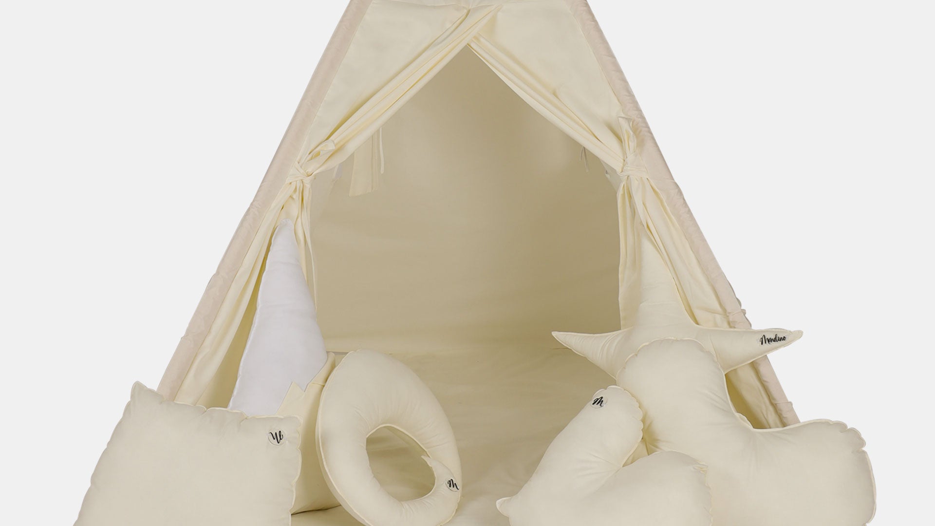 Mondino Southern teepee bambini crema Large 120x120x160