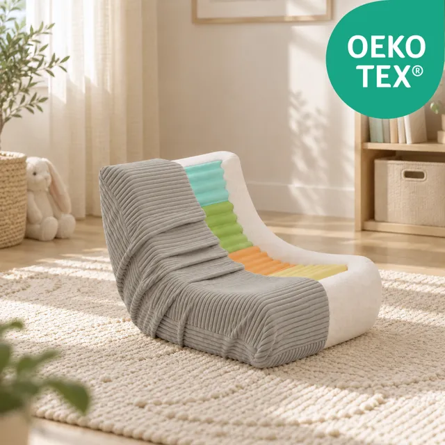 Lionherz Cozy Mooni Poltrona Pavimento Taupe Cord