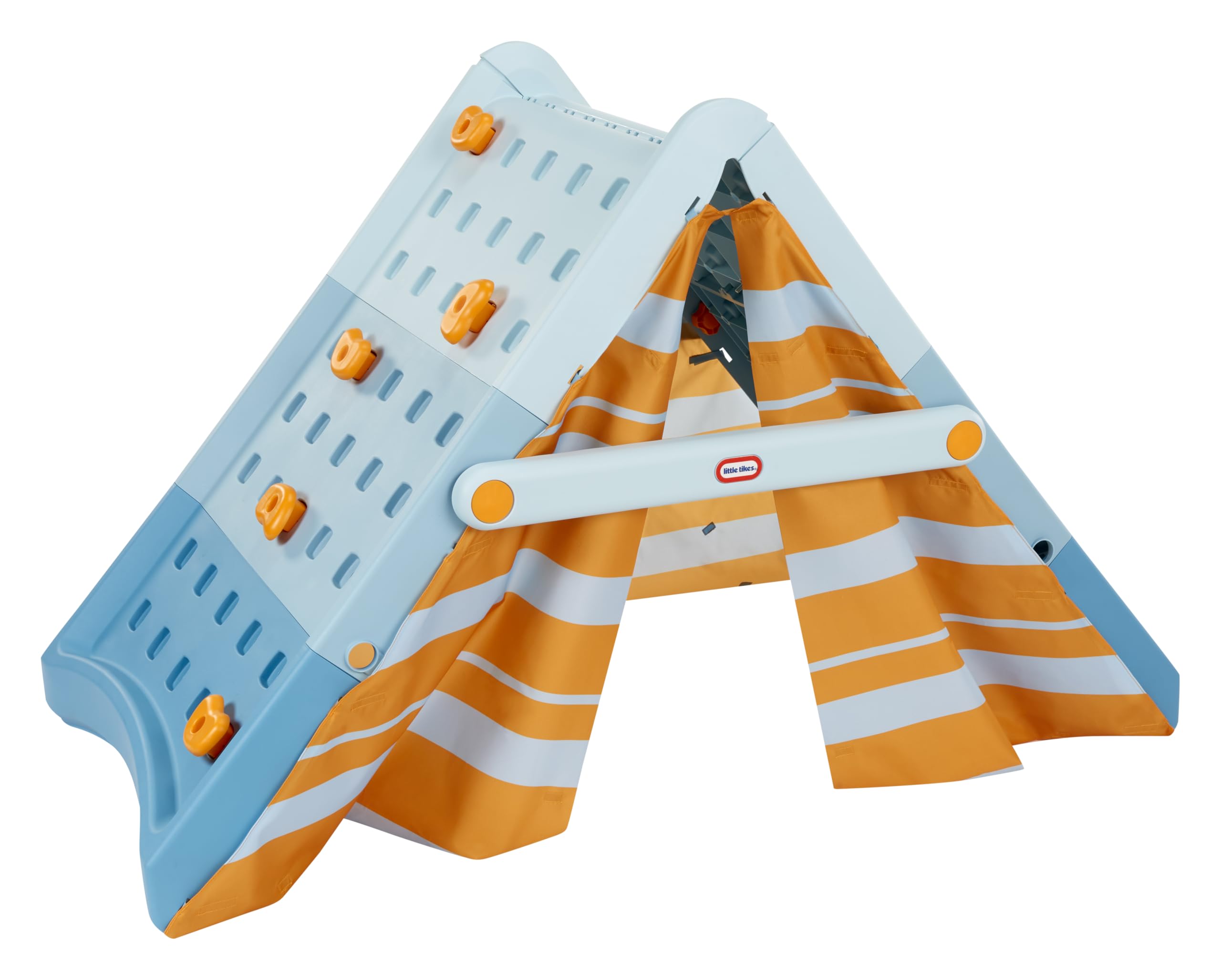 Little Tikes Active Play Campin' & Climb Parete Arrampicata con Tenda 3+ anni