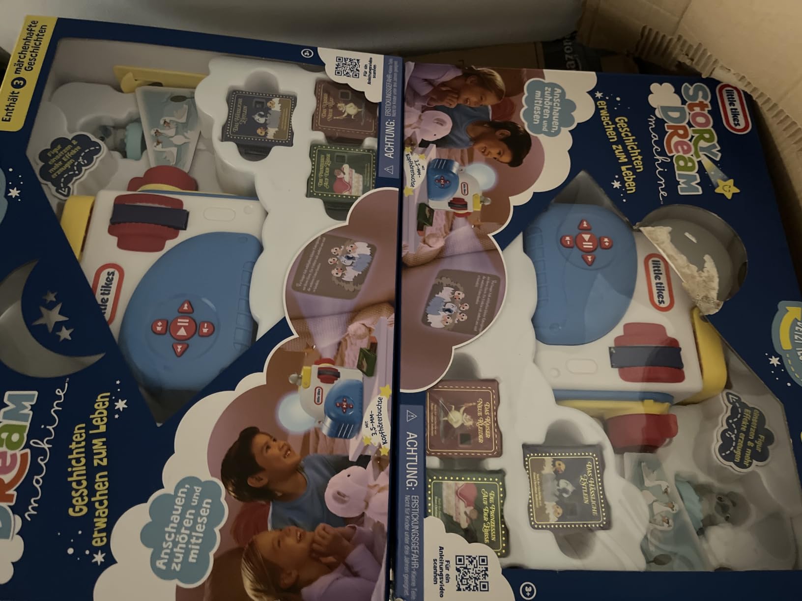 Little Tikes Story Dream Machine Grande Squalo Fiabe 3 Libri