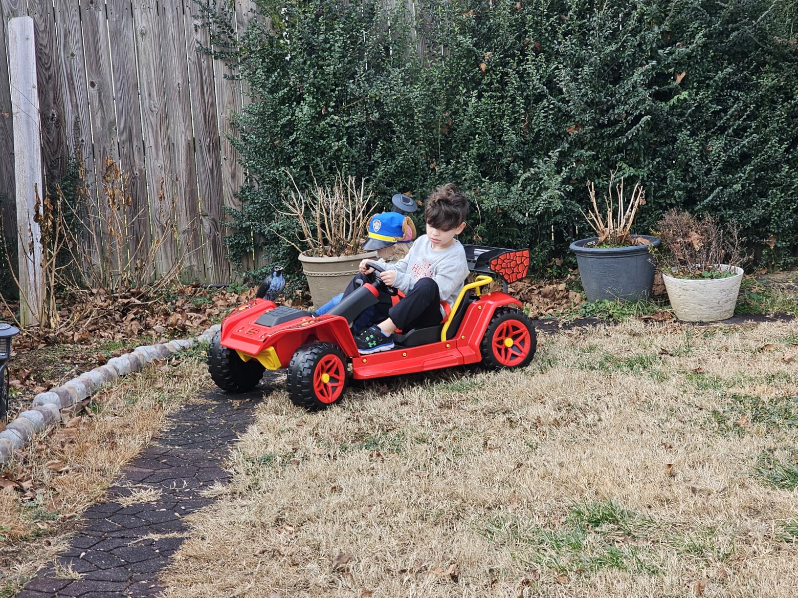 Little Tikes Dino Dune Buggy auto elettrica 12V 2 posti
