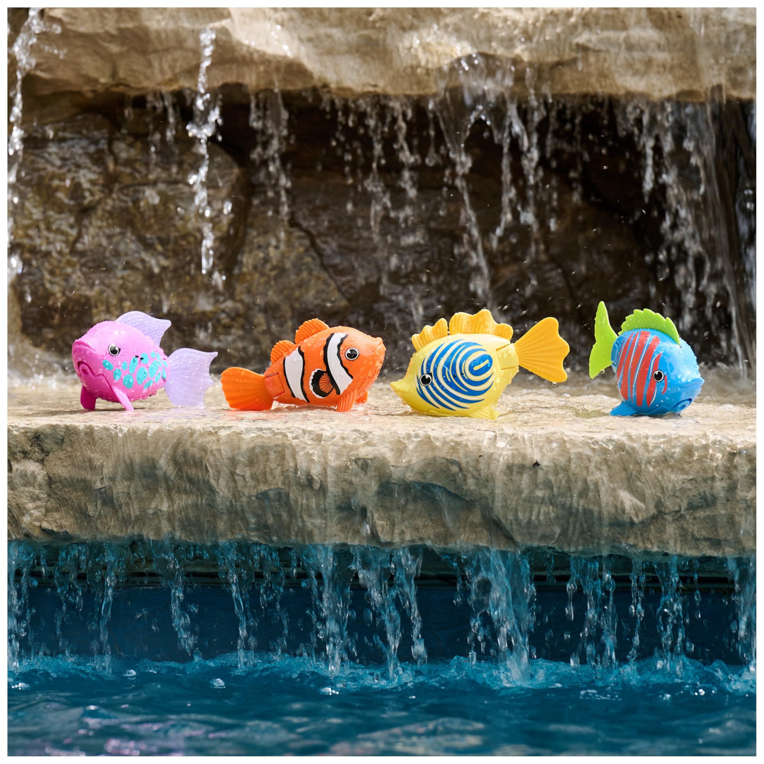 SwimWays Rainbow Reef pesce giocattolo piscina tonno