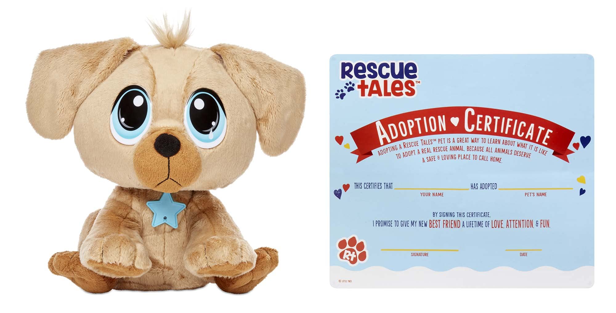 Little Tikes Rescue Tales peluche Golden Retriever interattivo