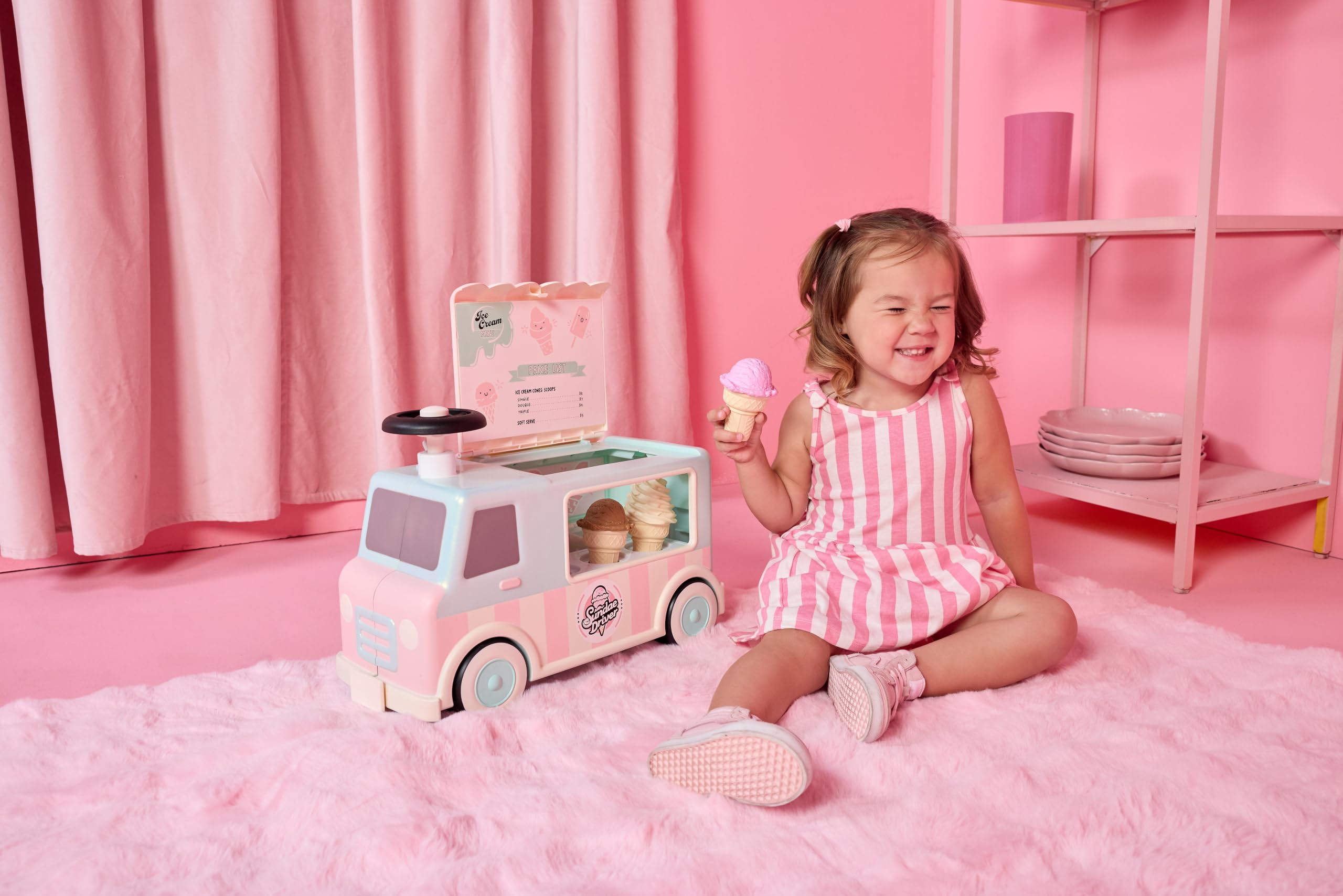 Little Tikes Ride-ons Scoot Serve Gelato Cavalcabile 1-3 Anni