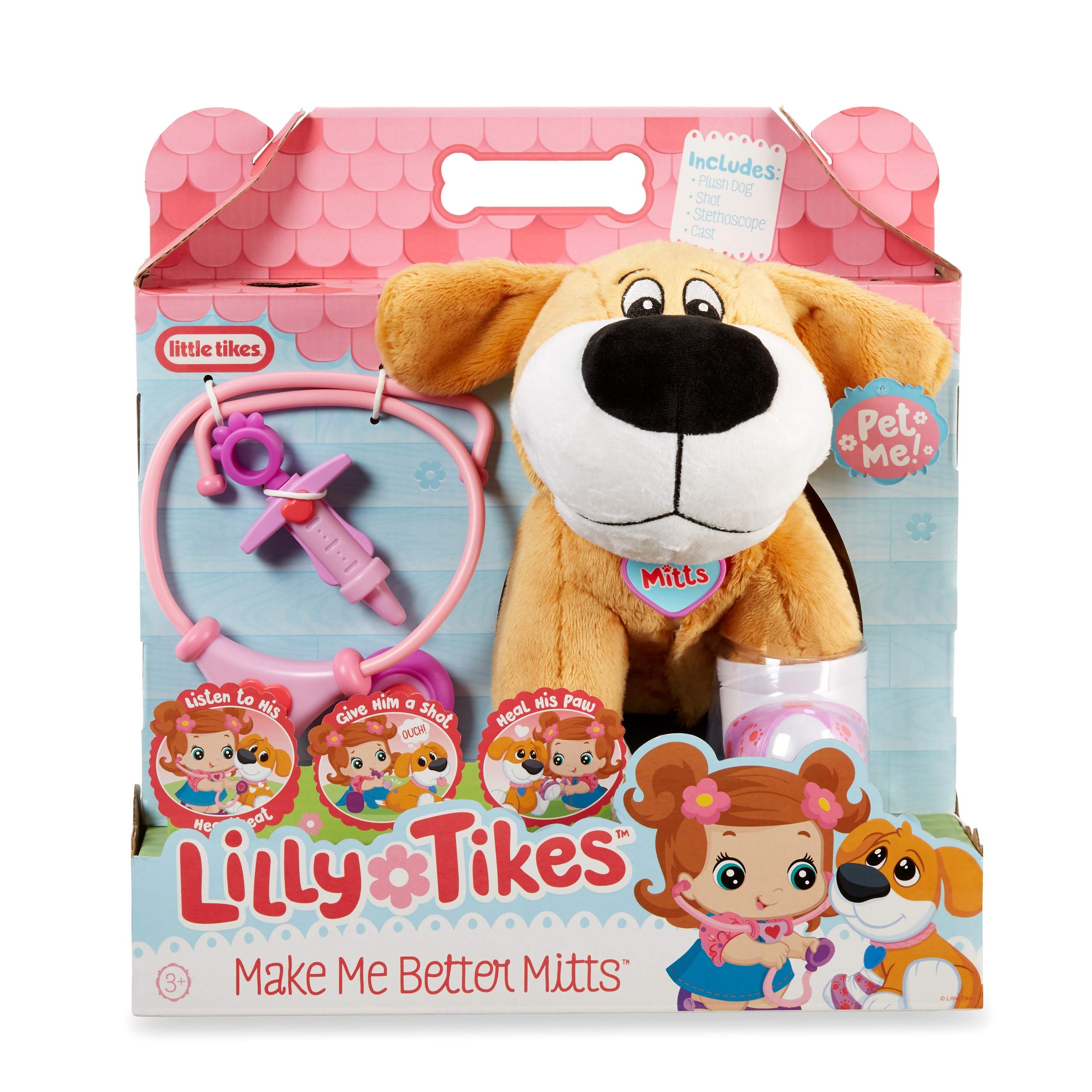 Little Tikes Make Me Better Mitts cane interattivo con kit 3+ anni