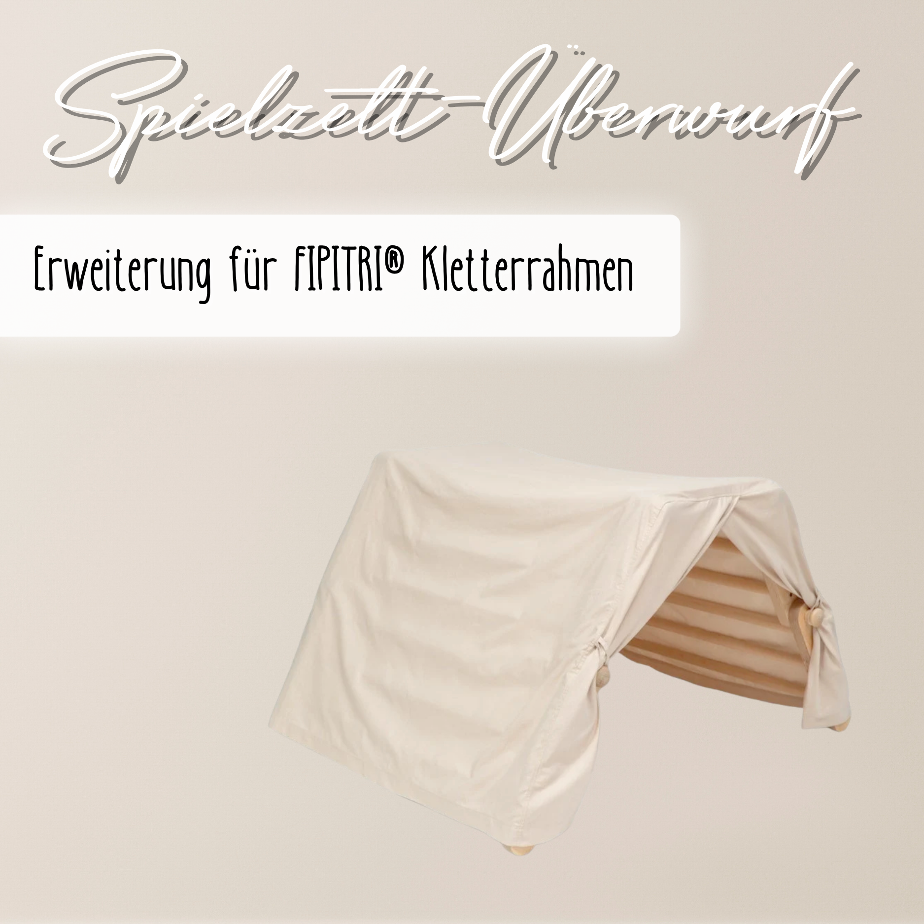Lionherz Fipitri Telo Tenda Gioco cotone cream