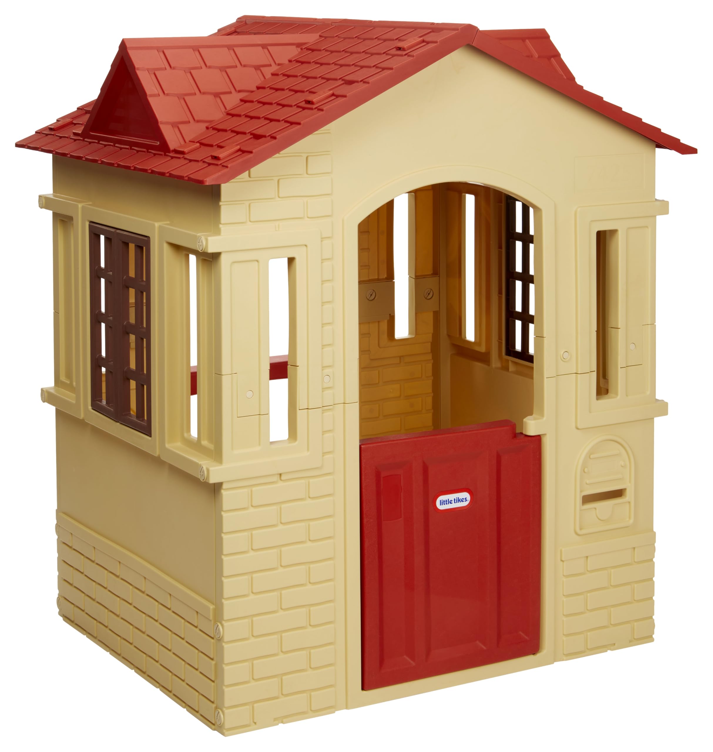 Little Tikes Cape Cottage casetta bambini beige con porte e finestre