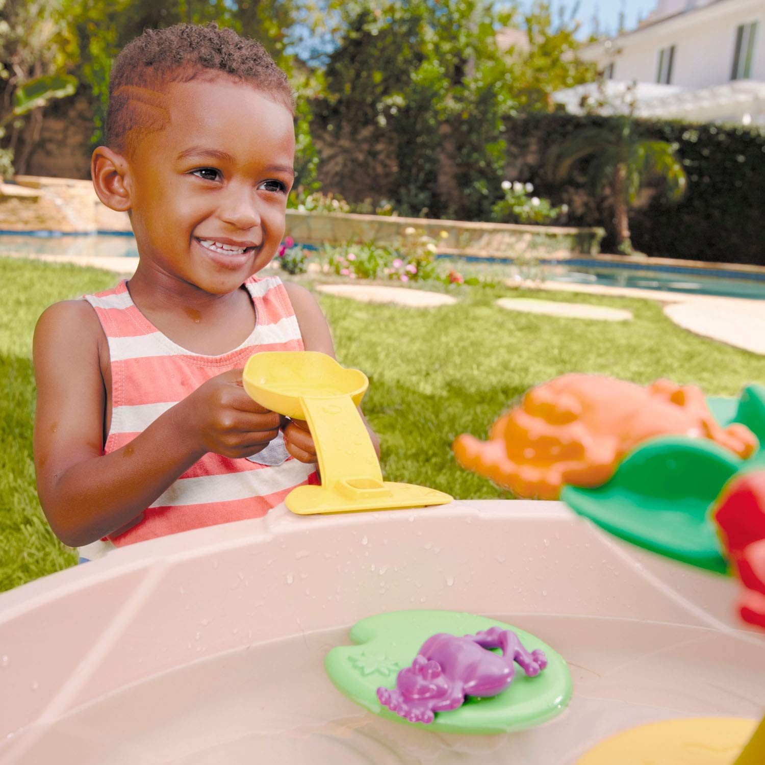 Little Tikes Tavolo Acqua Rana Gioco 7 Litri
