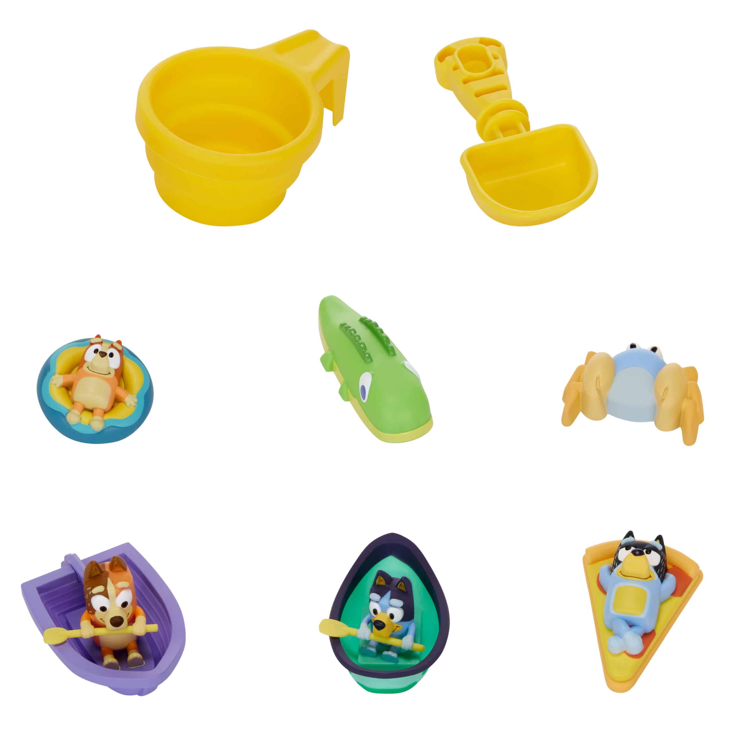 Little Tikes Bluey Beach tavolo acqua 6 accessori 1-6 anni