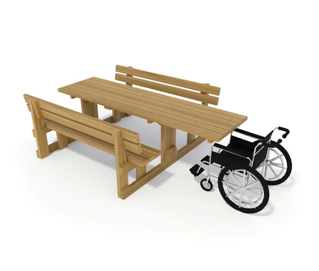 Pozza 1865 Fantasy Firenze Inclusive tavolo pic-nic panchine