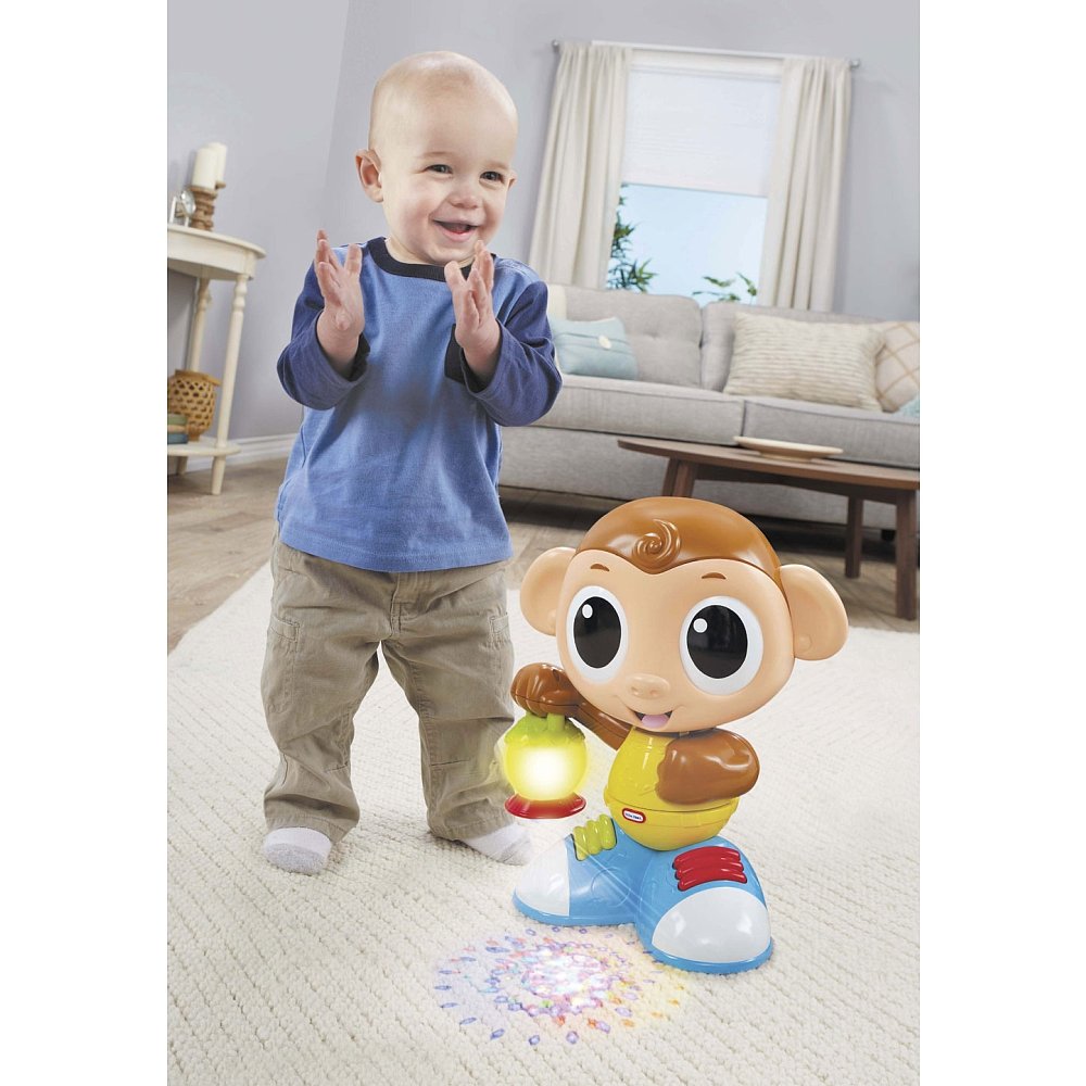 Little Tikes Movin Lights Monkey scimmietta con luci e musica