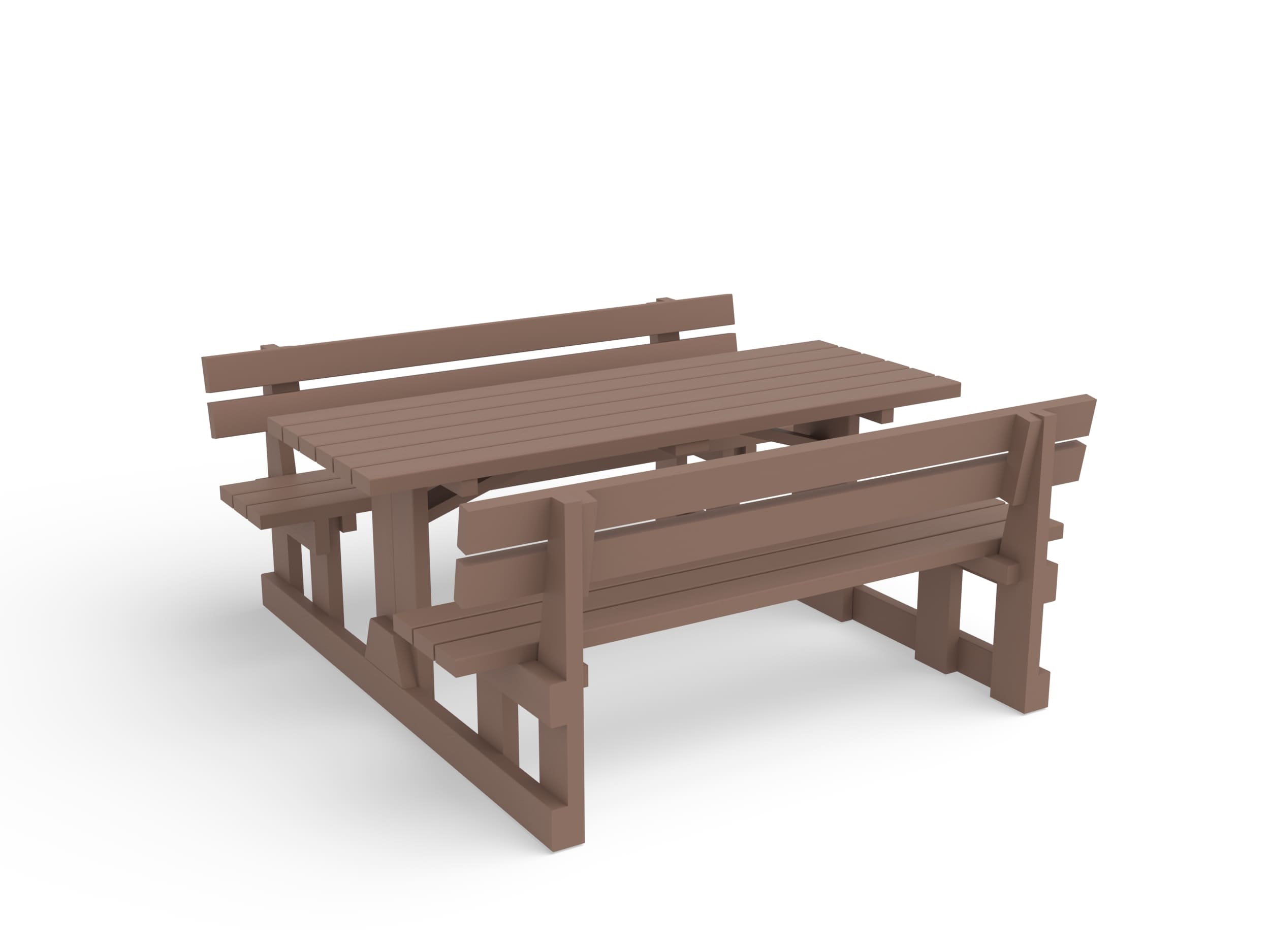 Pozza 1865 Fantasy Firenze Recyclable tavolo pic-nic