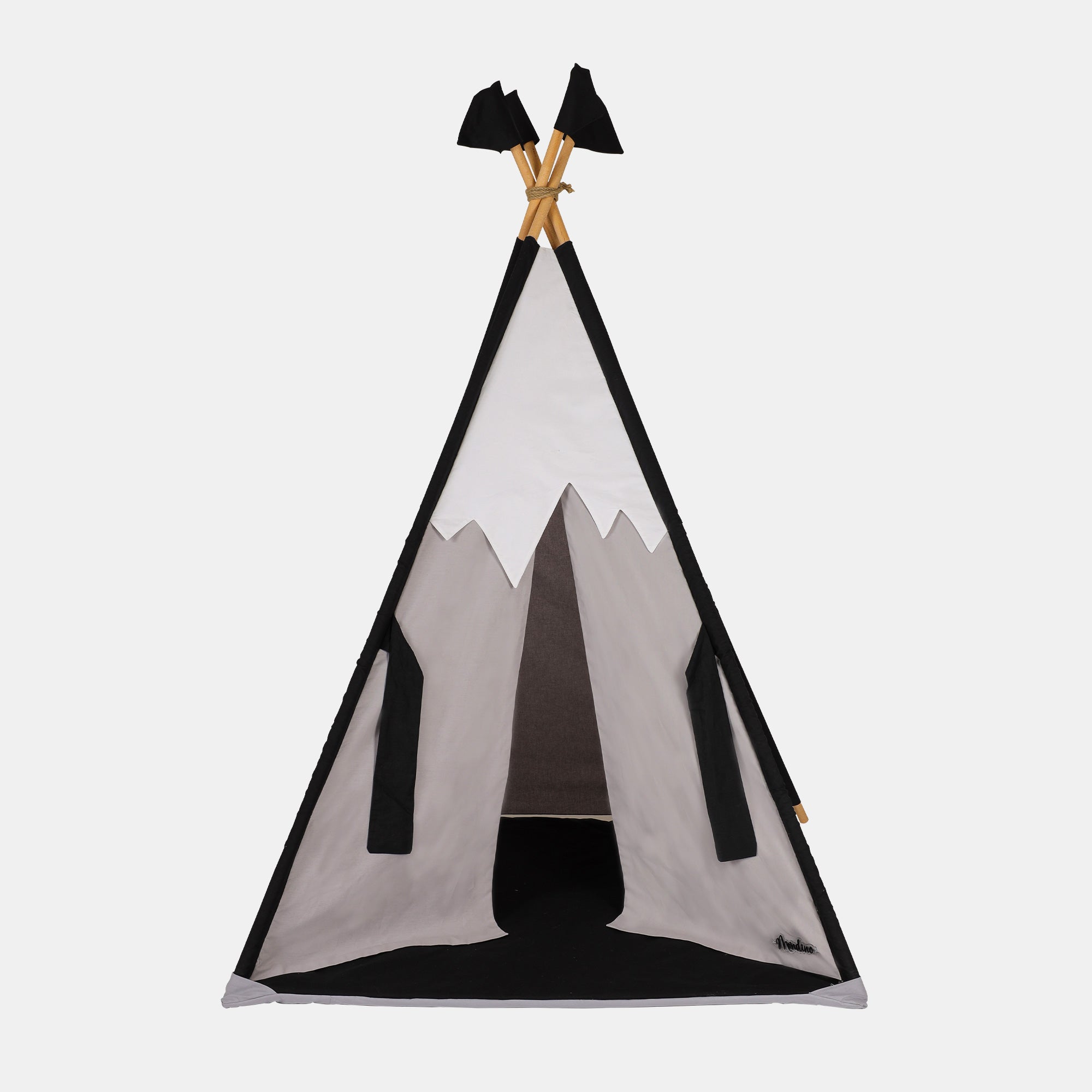 Mondino Cowboy teepee bambini grigio Large 120x120x160