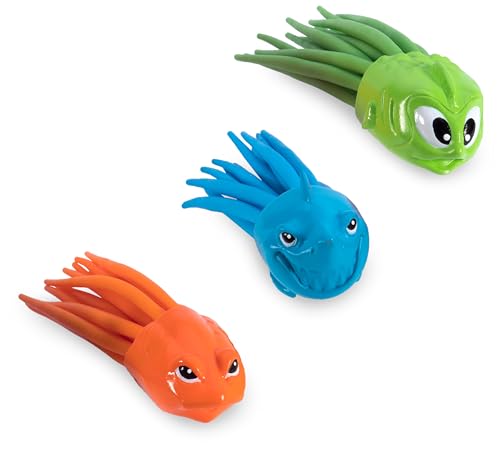 Swimways SquiDivers 6046822 Calamari Subacquei 3 Pezzi Morbidi
