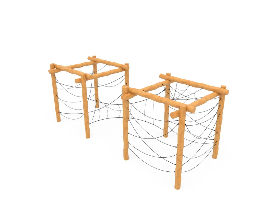 Pozza 1865 Fitness Spider Gym 2 rete arrampicata bambini