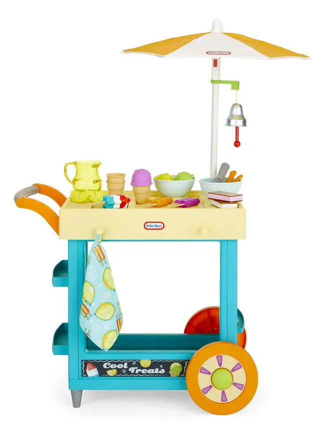 Little Tikes 2-in-1 Gelati Limonate carretto 25 accessori 2 anni+
