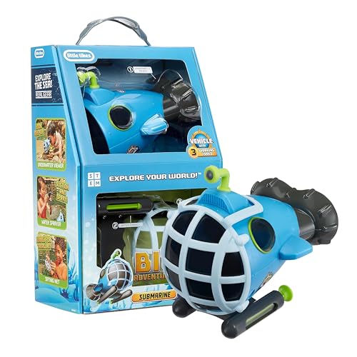 Little Tikes Big Adventures sottomarino gioco acqua con spruzzo 3 m