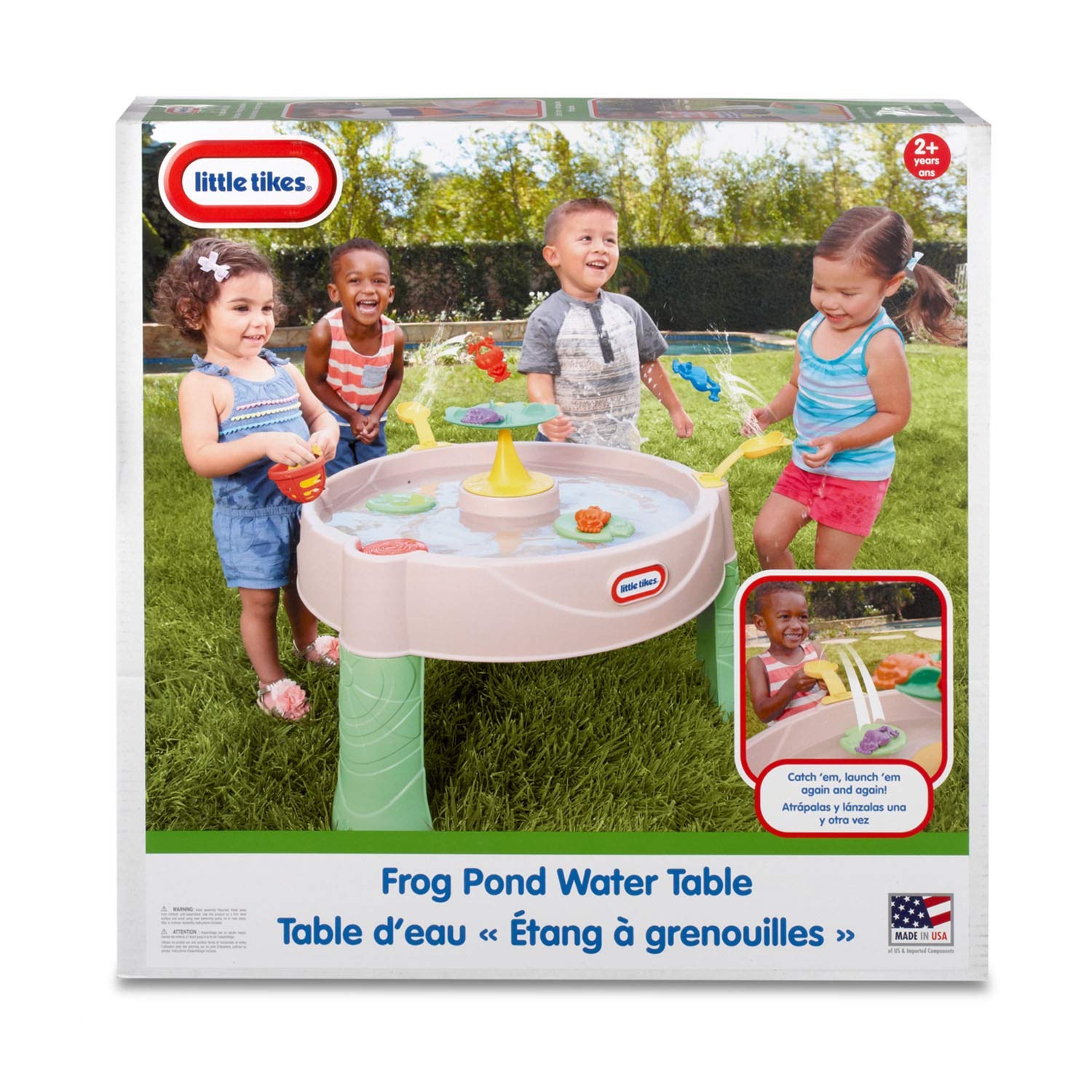 Little Tikes Tavolo Acqua Rana Gioco 7 Litri