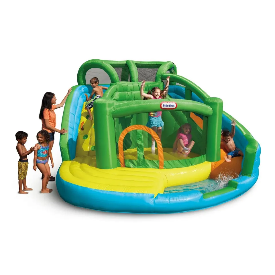 Little Tikes Active Play 2-in-1 Wet Dry castello gonfiabile bagnato