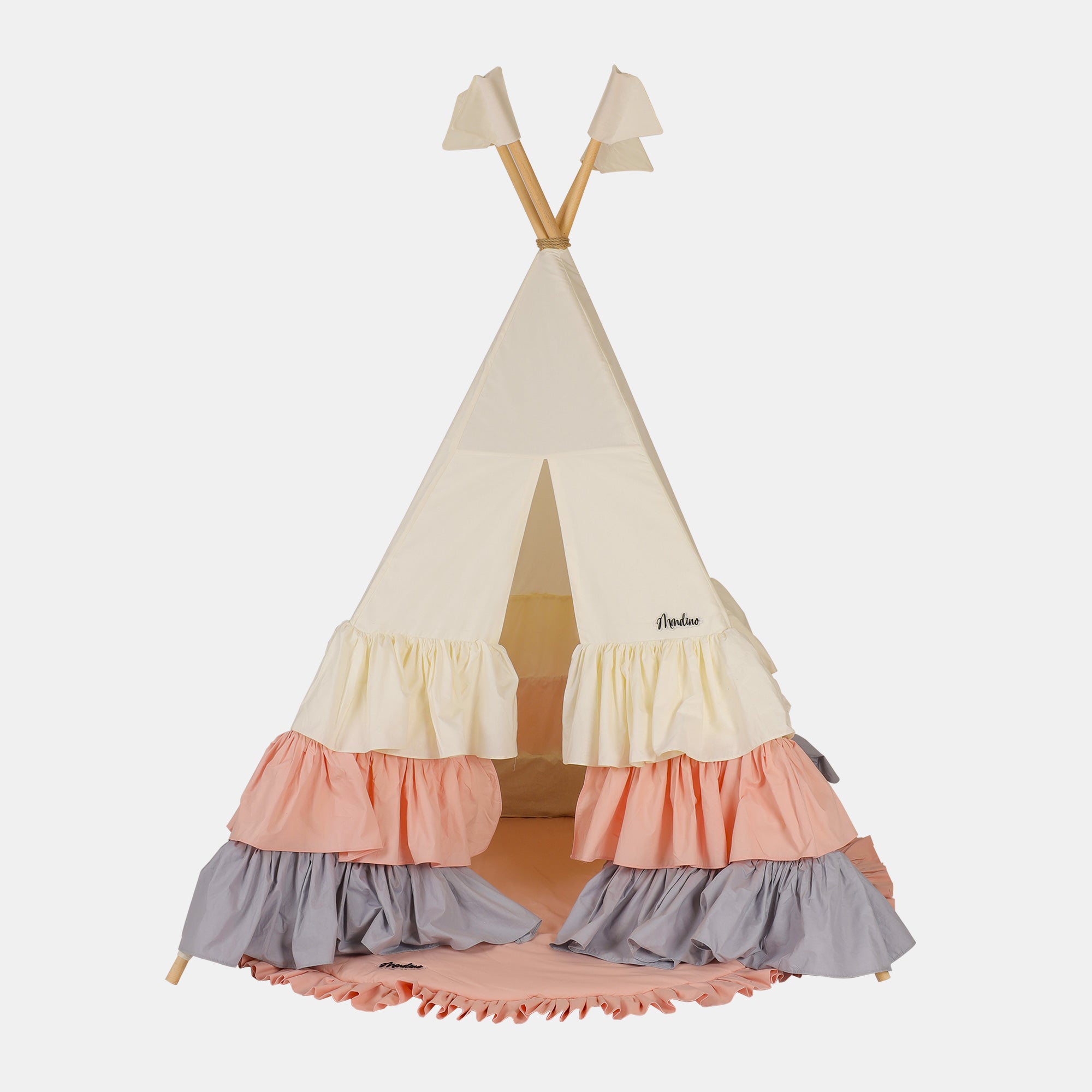 Mondino Pacific Tenda Teepee Rosa Cipria Large 120x120x160