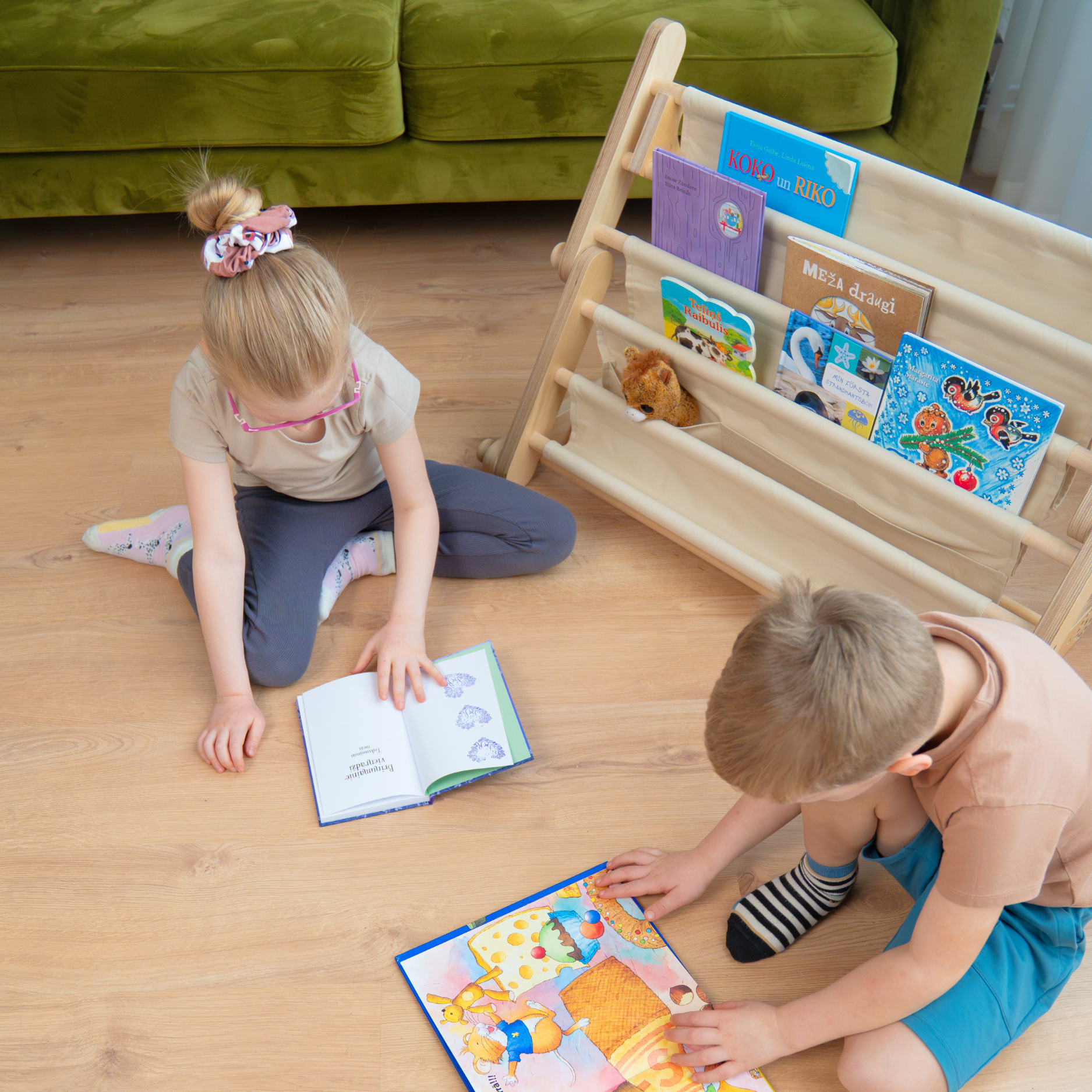 LIONHERZ MOPITRI FIPITRI libreria montessori in cotone