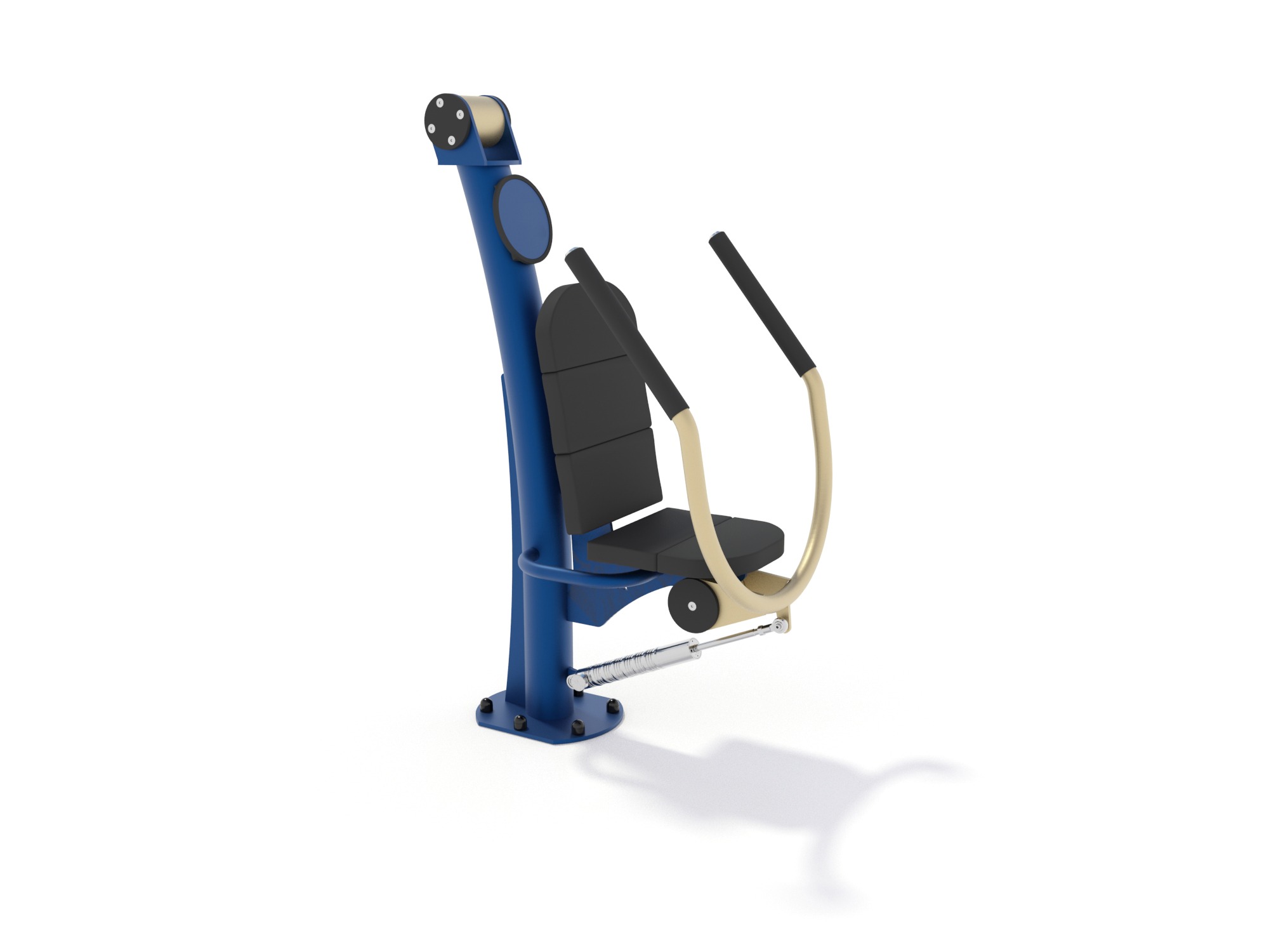 Pozza 1865 Hydraulic Chest Press attrezzo petto esterno