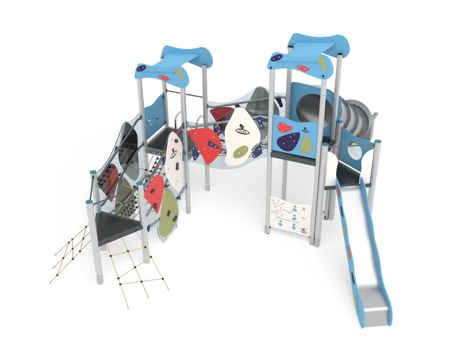 Pozza 1865 Colori Capri scivolo a tubo bambini