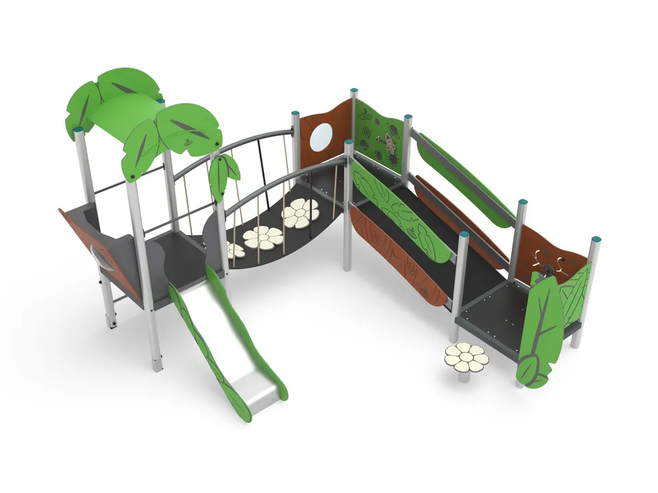 Pozza 1865 Dragon Baby Ponte Mobile Leaves gioco parco