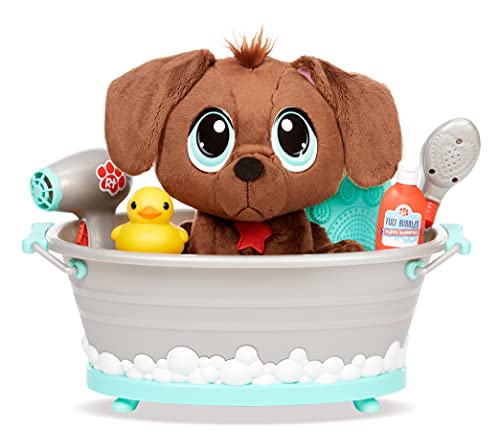 Little Tikes Rescue Tales Scrub'n Groom vasca bagno peluche Chocolate Lab