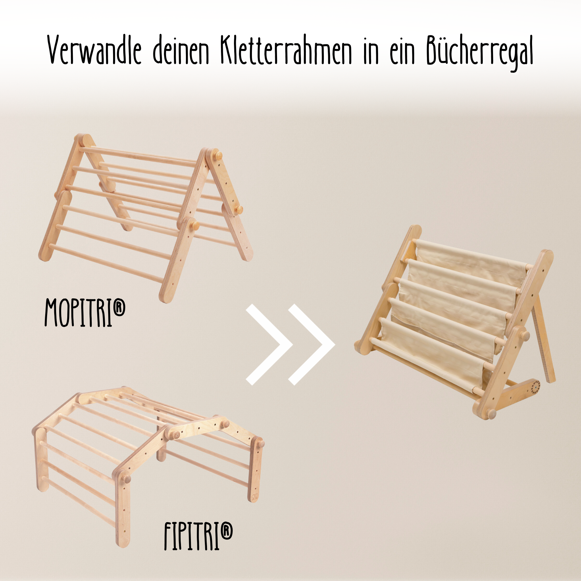 LIONHERZ MOPITRI FIPITRI libreria montessori in cotone