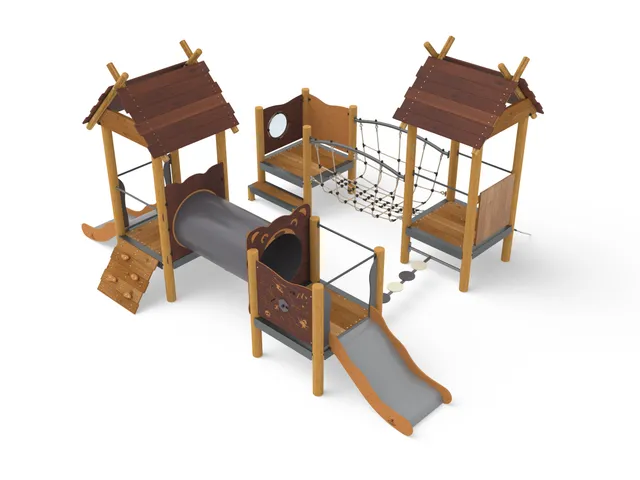 Pozza 1865 Primitiv Roma Baby con Tunnel struttura