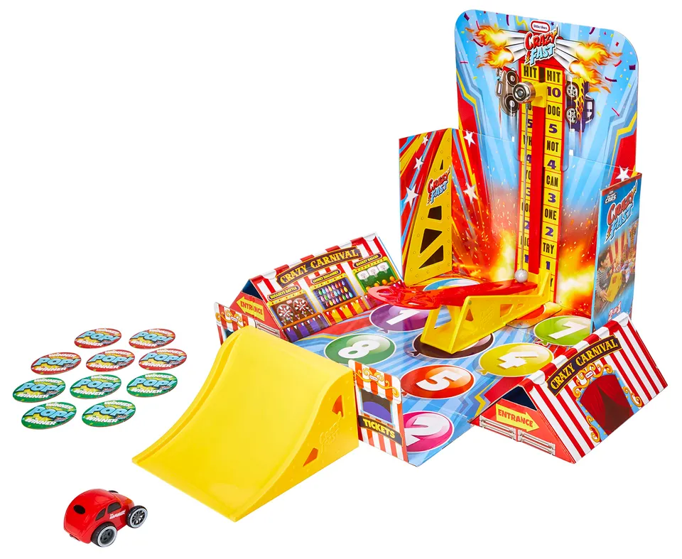 Little Tikes Preschool Flip & Fly Carnival Pista Macchinine 3+