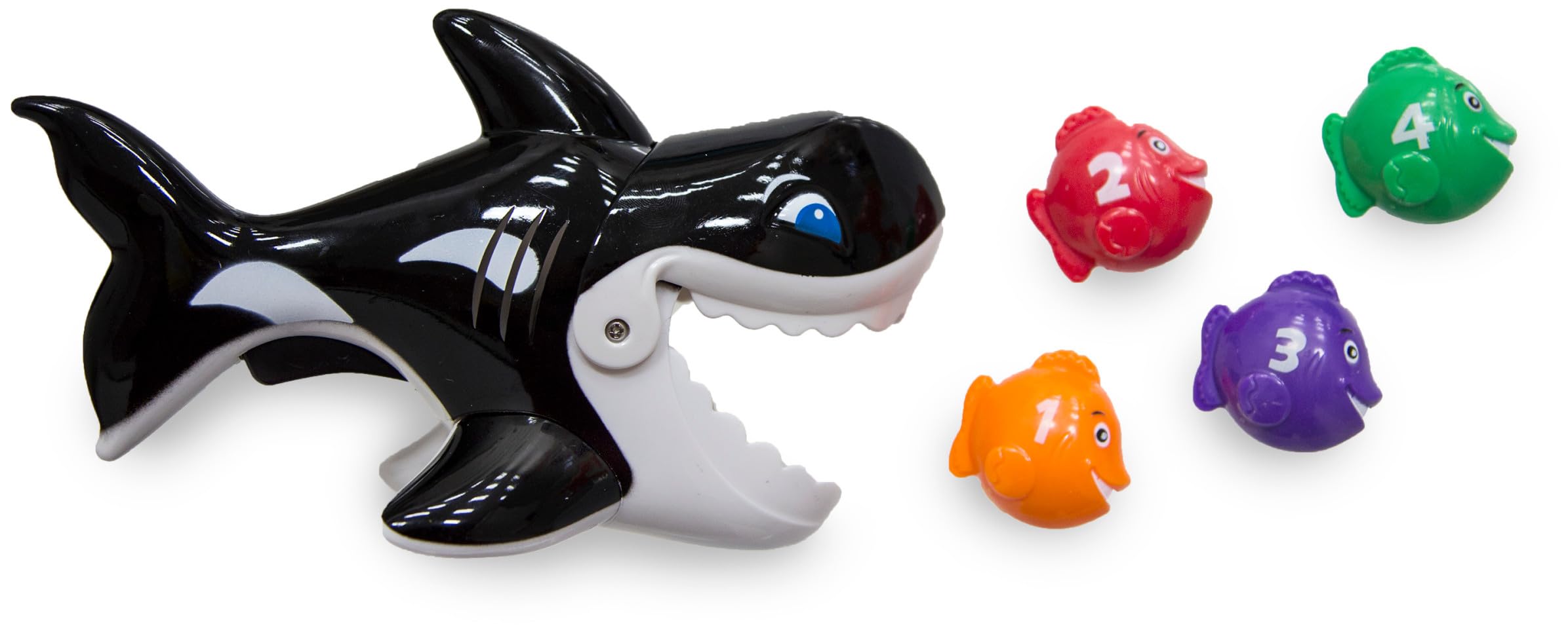 SwimWays Water Toys Orca Acchiappa Pesci gioco piscina 5 pezzi
