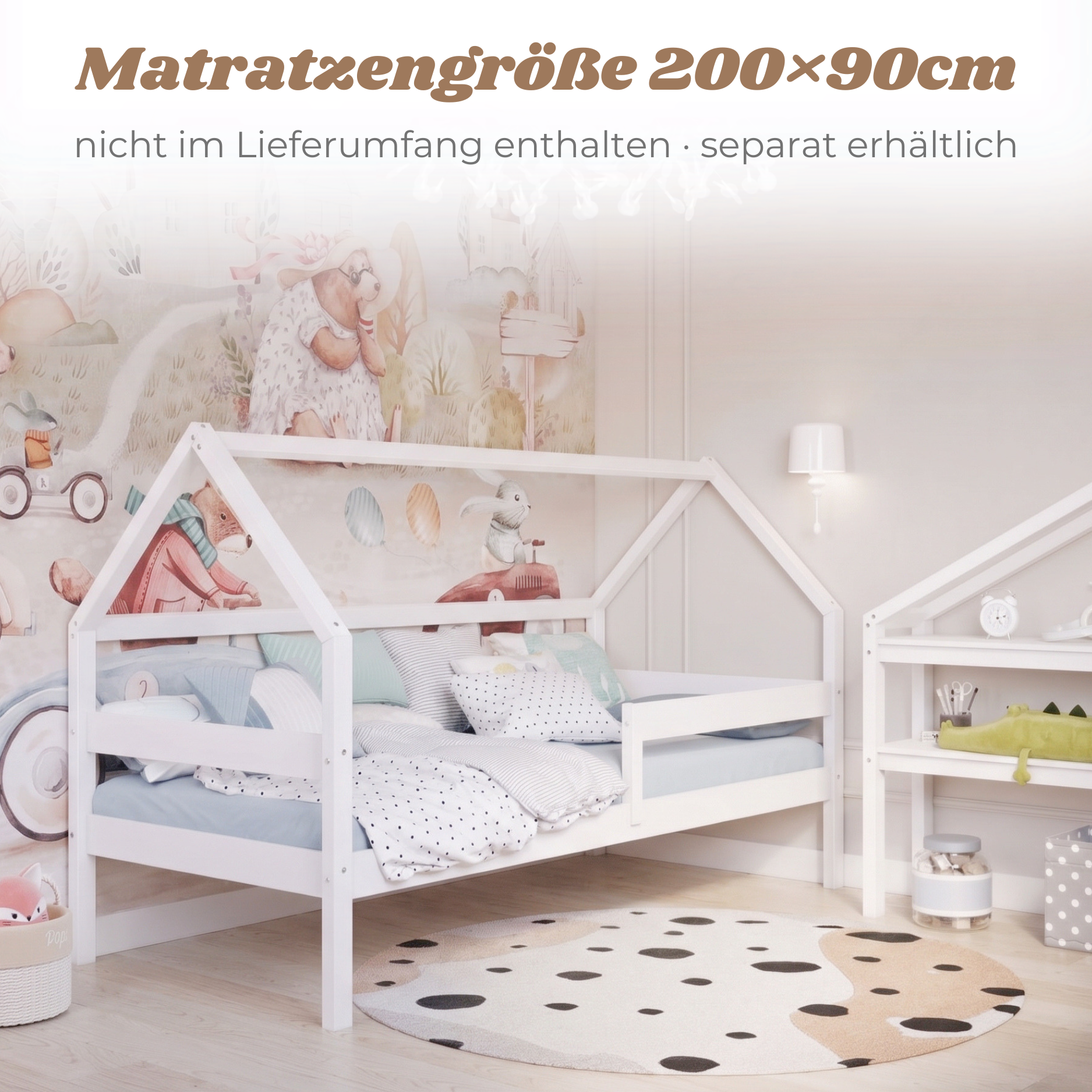 Lionherz YappySole MAXI letto casetta 200x90 2 cassetti