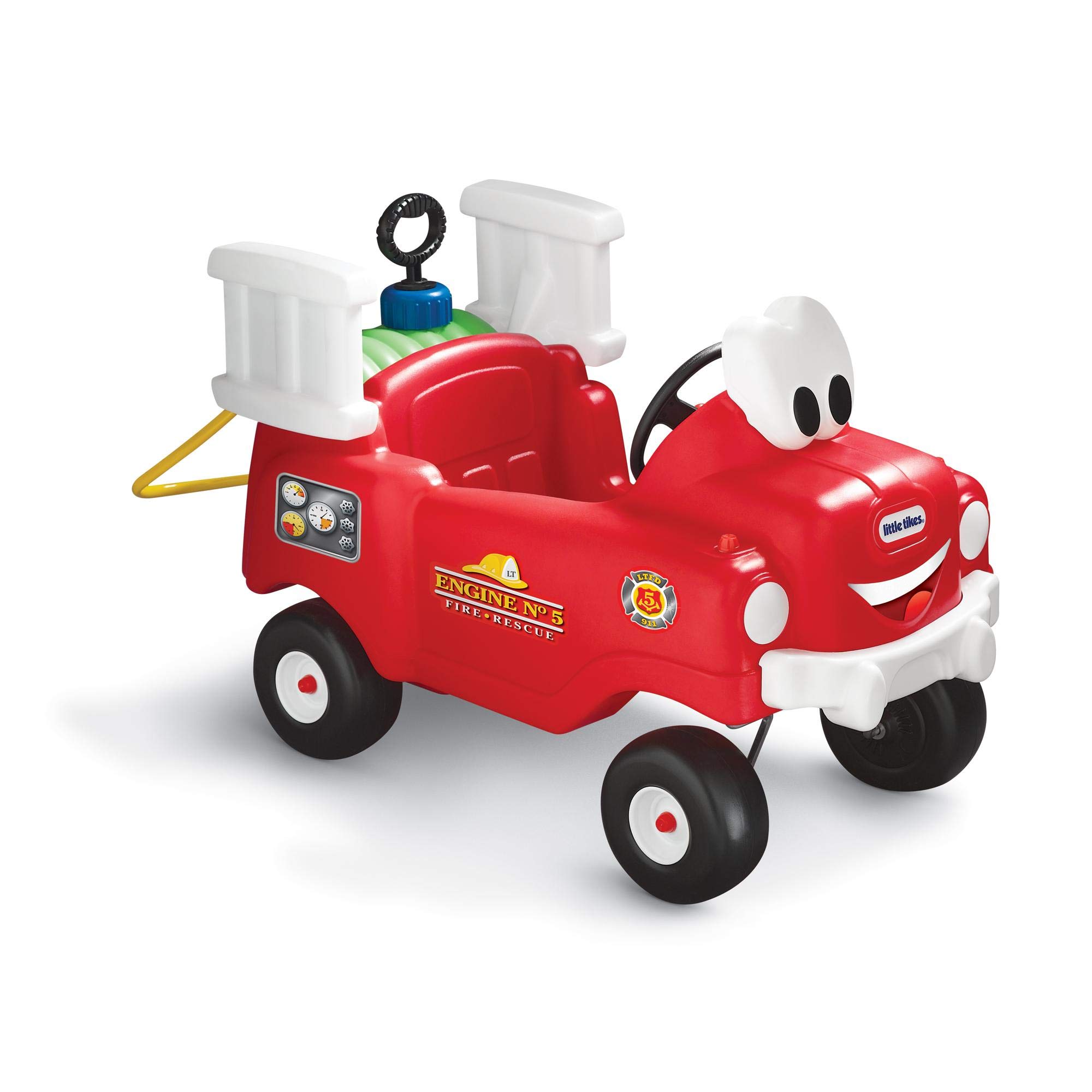 Little Tikes Ride-ons Spray e Rescue camion pompieri cavalcabile