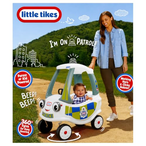 Little Tikes Police Response Cozy Coupe macchinina polizia