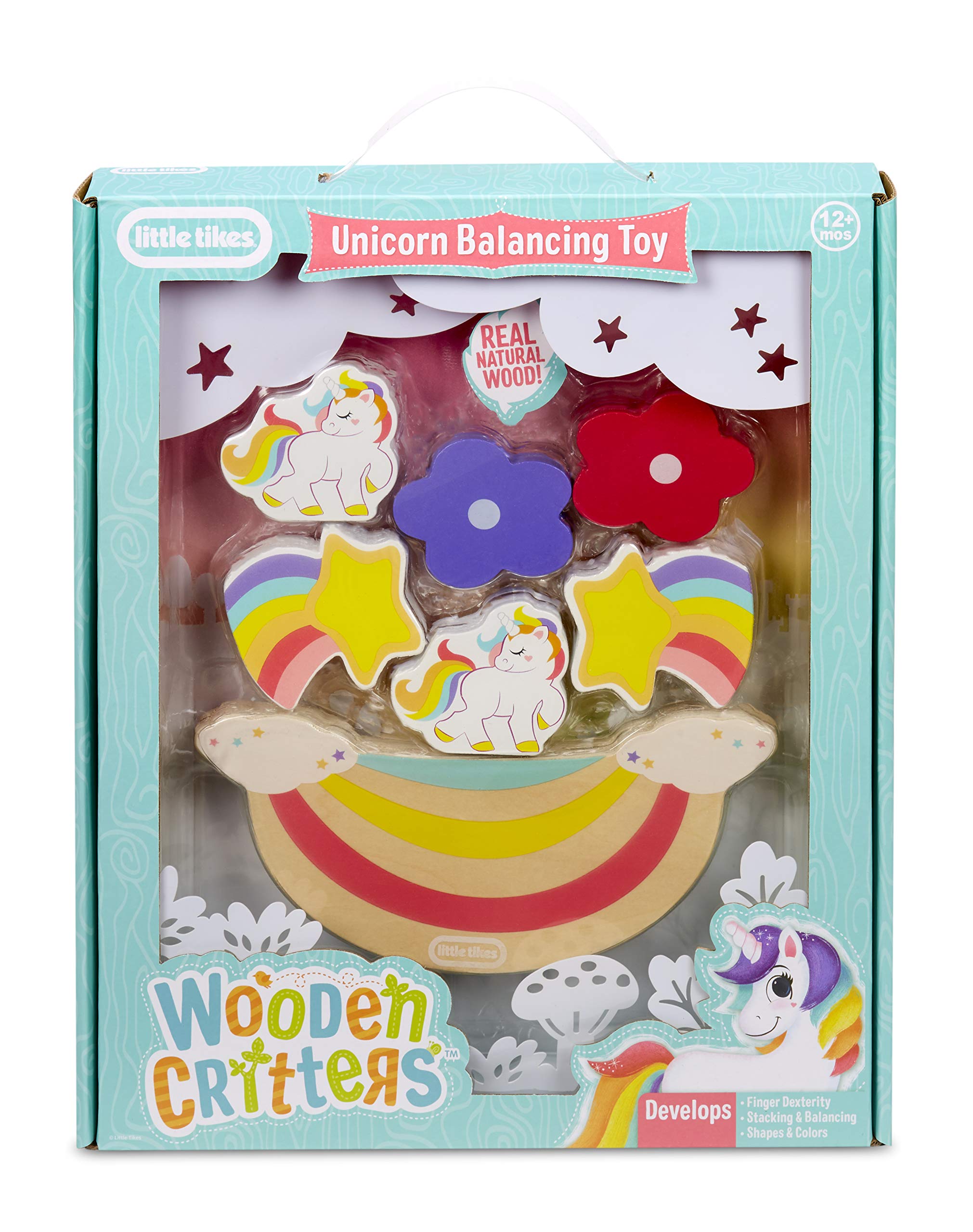 Little Tikes Preschool Wooden Critters Gioco Equilibrio Unicorno